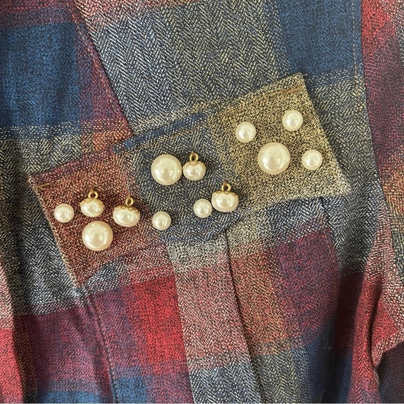 Cabi Collage Jacket style # 3555 zip front NWOT size large - Picture 5 of 11